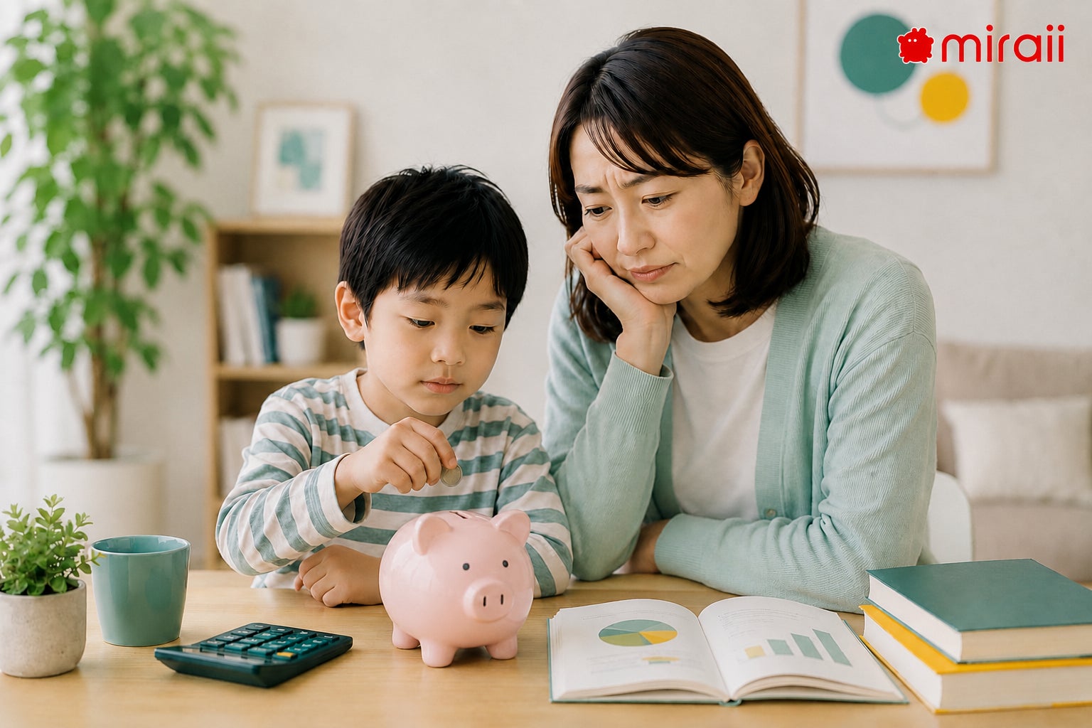 99%の保護者が必要と認める子どもの金融教育 7割が教える自信なし miraii調査