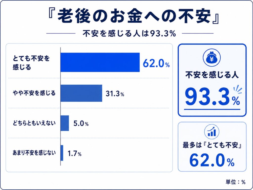 老後資金「2000万円以上必要」78.3％ だが準備不足と感じている人は91.0％ AZWAY調査
